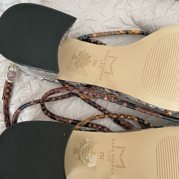 Marc Fisher Sandals #7 Brand New. - Picture 6 of 8